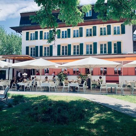 Hotel La Prairie, Swiss Bike Hotel Yverdon-les-Bains Buitenkant foto