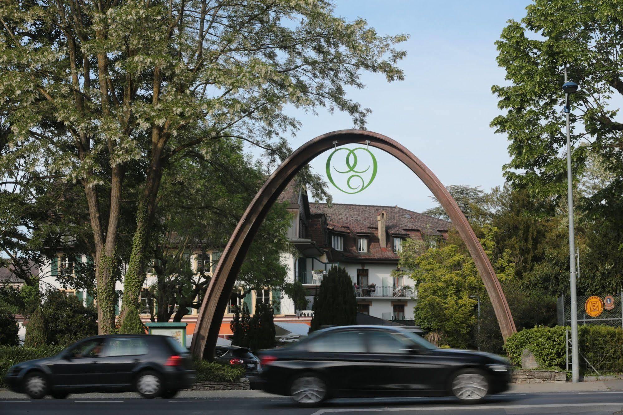 Hotel La Prairie, Swiss Bike Hotel Yverdon-les-Bains Buitenkant foto